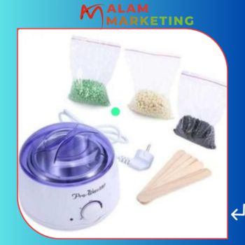 Pro Wax Pack cire Pro -Machine Professionnel Chauffe-Cire pro-wax 100 g cire de film 5 spatules en bois
