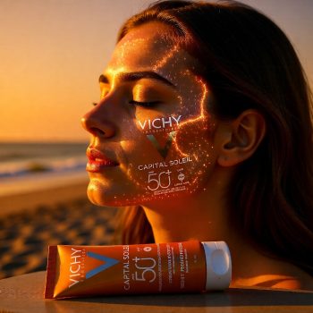 Vichy CAPITAL SOLEIL émulsion toucher sec 50 SPF Peaux mixte à grasse invisible