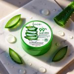 Natural Aloe Vera 99% Soothing Gel 300g Acne Treatment Face Cream For Moist Moisturizing After Sunscreen