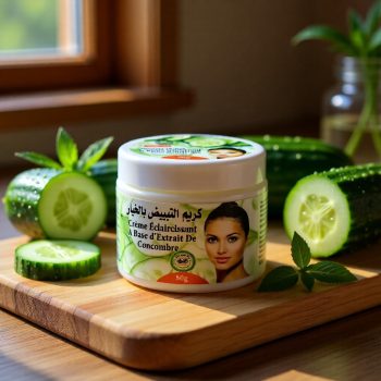 Cucumber whitening cream