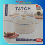 TATCH Faitout En Granit 28 Cm Fiche Technique et Prix au Maroc