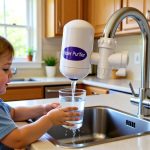 Filtre à eau pour robinet de cuisine, percolateur, lavable, en céramique