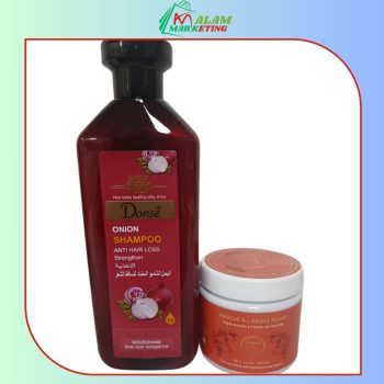 Shampoing à l'oignon Et Masque A L’argile Rouge