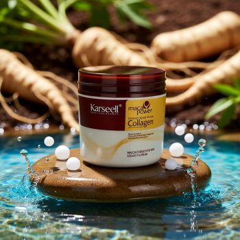 Karsell Collagen Deep Repair Hair Mask with Argan Oil and Collagen - 500ml E
