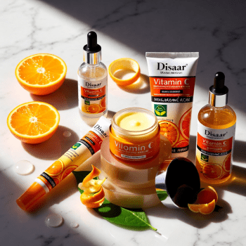 Disaar Vitamin Pack Whitening Cream + Moisturizing Face Serum + Exfoliator E