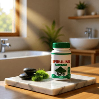 سبيرولينا (Spiruline – 500 mg, 60 كبسولة)