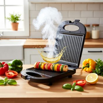Imperial Electric Panini Maker, Press, and Non-Stick Sandwich Grill