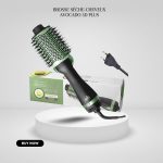 Brosse Sèche-Cheveux Avocado 3D Plus – Brosse Lissante et Volumisante 2000W Séchage Rapide & Coiffage Professionnel