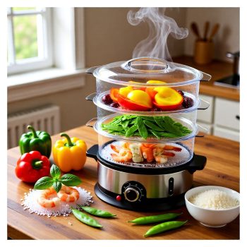Electric Steamer 3 Layers 6L 9L