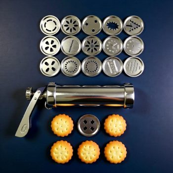 Presse Gâteaux inoxydable: Machine à biscuits - Sablee du pistolet de pâtisserie
