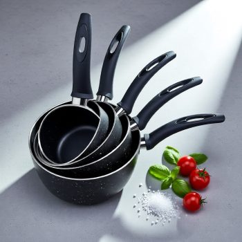 Tefal cookware set Casseroles en aluminium de haute qualité de Titanic