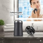 Pocket Size Washable Electric Shaver Rechargeable Electric Shaver Razor for Men Wet and Dry Dual Use Mini Beard Trimmer