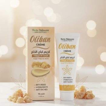 Crème du oliban pour hydrater la peau