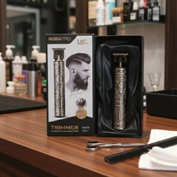Men’s Hair Trimmer Cordless Hair Clipper for Men Gold Hair Trimmer Hair Trimmer T-Blade Outliner Zero Gipped USB Rechargeable