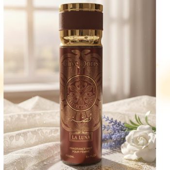 brume parfumée pour femme Clive Dorris La Luna.