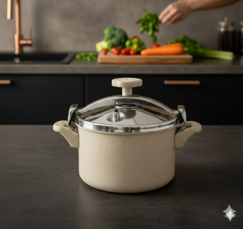 The Cooking Revolution Pressure Cooker: Faster Meals, Richer Flavor, Modern Style! G